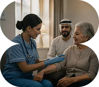 خدمات التمريض المنزلية